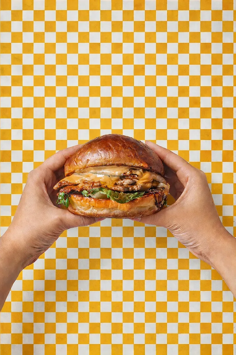 Tuna Smash Burger at Fin & Fin Beach Shack — best burger in General Luna Siargao