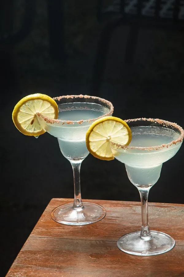 Happy hour cocktails at Fin & Fin Beach Shack, General Luna Siargao — daily 3:00 PM–7:00 PM